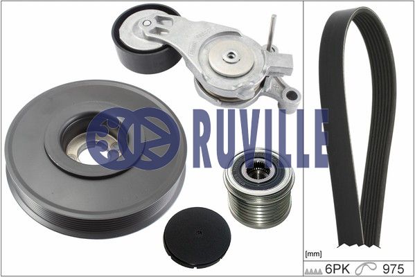 Kit De Courroie D Accessoire Peugeot Break Hdi Cv E