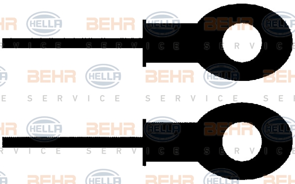 Ventilateur de condenseur BEHR HELLA SERVICE 8EW 009 144-601 (X1)