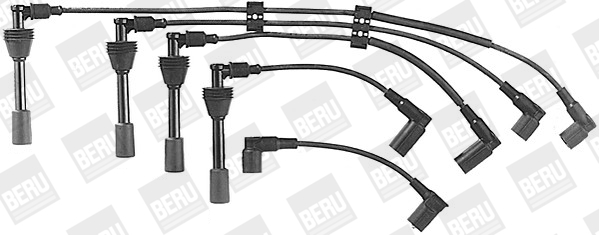 Cable d'allumage BorgWarner (BERU) ZE586 (X1)