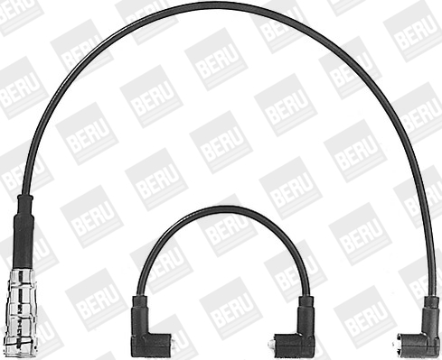 Cable d'allumage BorgWarner (BERU) ZEF408 (X1)