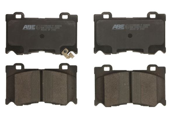 Plaquettes de frein avant ABE C11095ABE (X1)