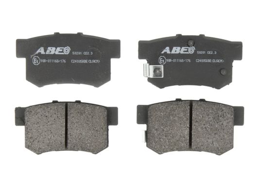 Plaquettes de frein arriere ABE C24005ABE (X1)