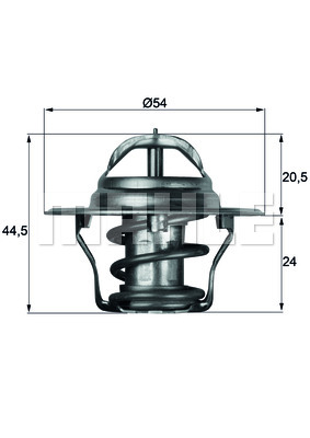 Thermostat/calorstat BEHR TX 4 83D (X1)