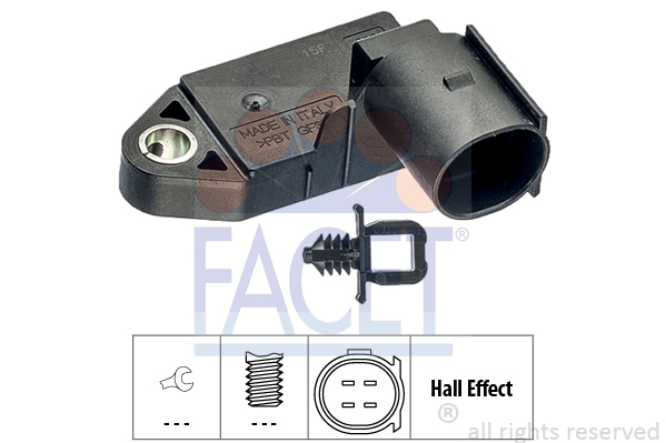 Contacteur de feu stop FACET 7.1232 (X1)