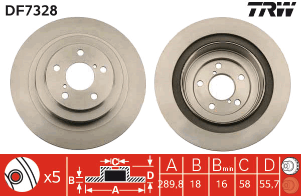 ARRIÈRE DELPHI Plaquettes de frein pour SUBARU FORESTER 2.0 S Turbo 2.5 2.5 XT 2.5 AWD