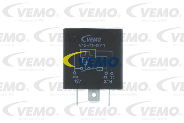 Relais de signal de detresse VEMO V15-71-0011 (X1)