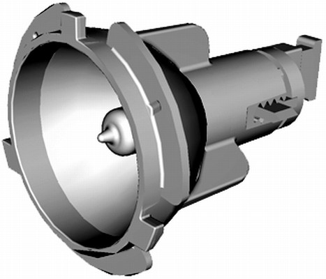Reflecteur feu de position HELLA 9DR 166 634-001 (X1)