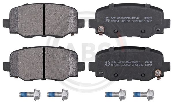 Plaquettes de frein arriere A.B.S. 35039 (X1)