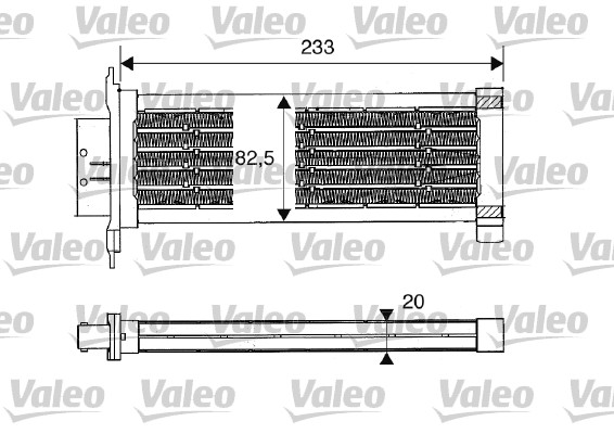 Chauffage VALEO 812235 (X1)