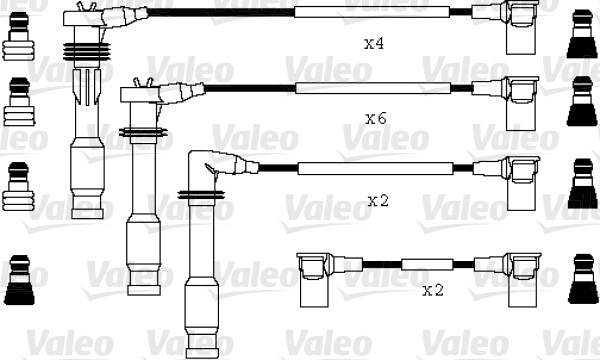 Cable d'allumage VALEO 346045 (X1)