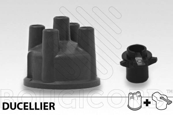 Kit tête de distributeur + rotor BOUGICORD 160374 (X1)