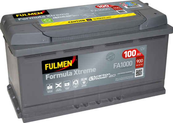 Batterie FULMEN 100 Ah - 900 A FA1000 (X1)