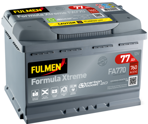 Batterie FULMEN 77 Ah - 760 A FA770 (X1)
