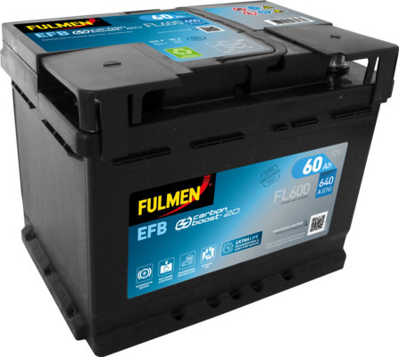 Batterie FULMEN 60 Ah - 640 A Start & Stop FL600 (X1)