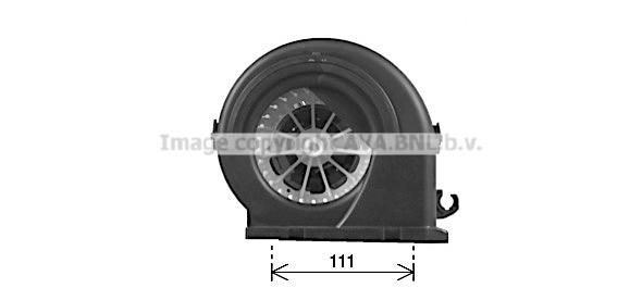 Moteur de ventilateur de chauffage AVA QUALITY COOLING DF8099 (X1)