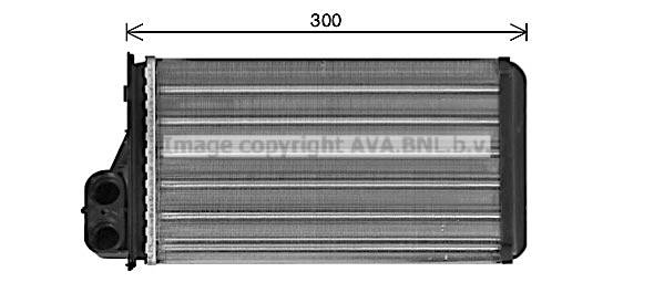Radiateur de chauffage AVA QUALITY COOLING DN6473 (X1)