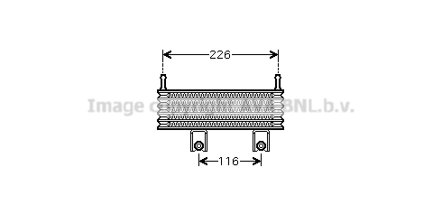 Radiateur huile AVA QUALITY COOLING HY3152 (X1)
