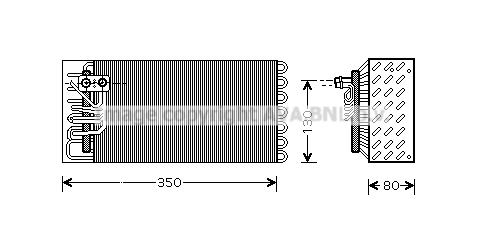 Evaporateur AVA QUALITY COOLING PRV039 (X1)
