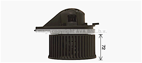 Moteur de ventilateur de chauffage AVA QUALITY COOLING VN8410 (X1)