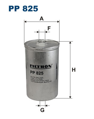 Filtre a  carburant FILTRON PP 825 (X1)