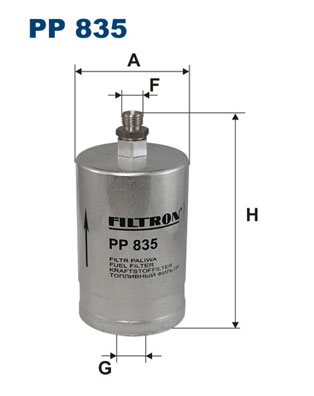 Filtre a  carburant FILTRON PP 835 (X1)
