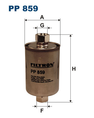Filtre a  carburant FILTRON PP 859 (X1)