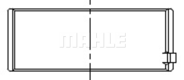Coussinet de bielle MAHLE 001 PL 21831 025 (X1)