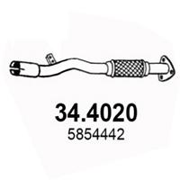 Tube d'echappement ASSO 34.4020 (X1)