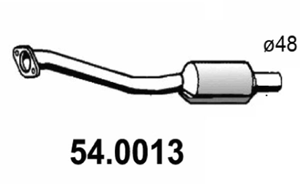 Catalyseur ASSO 54.0013 (X1)