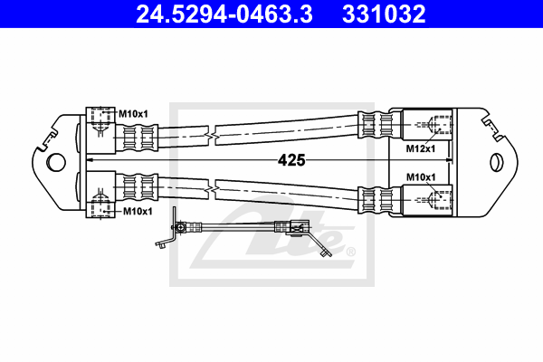 Flexible de frein ATE 24.5294-0463.3 (X1)