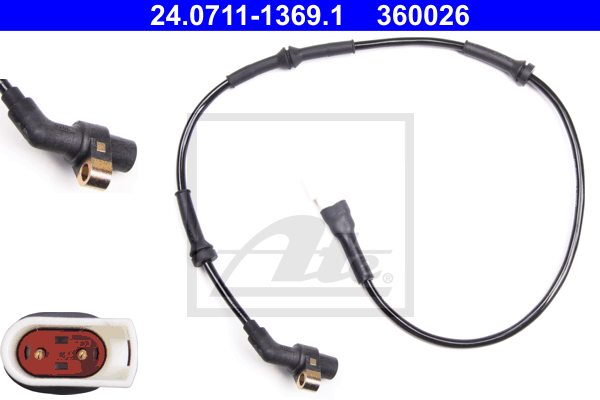 Capteur ABS ATE 24.0711-1369.1 (X1)