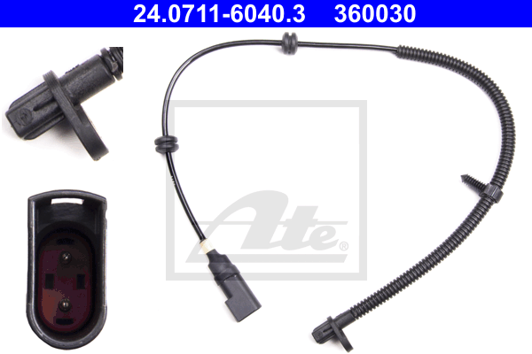 Capteur ABS ATE 24.0711-6040.3 (X1)
