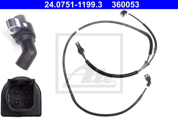 Capteur ABS ATE 24.0751-1199.3 (X1)