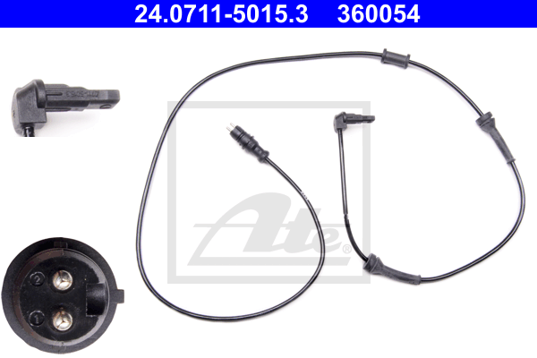 Capteur ABS ATE 24.0711-5015.3 (X1)