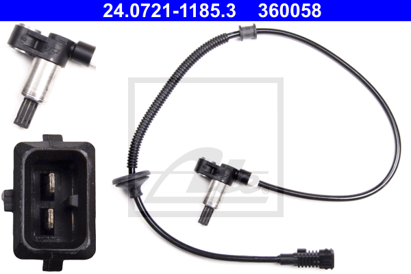 Capteur ABS ATE 24.0721-1185.3 (X1)