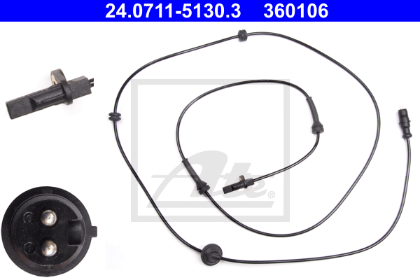 Capteur ABS ATE 24.0711-5130.3 (X1)