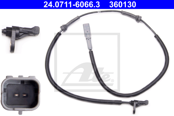 Capteur ABS ATE 24.0711-6066.3 (X1)
