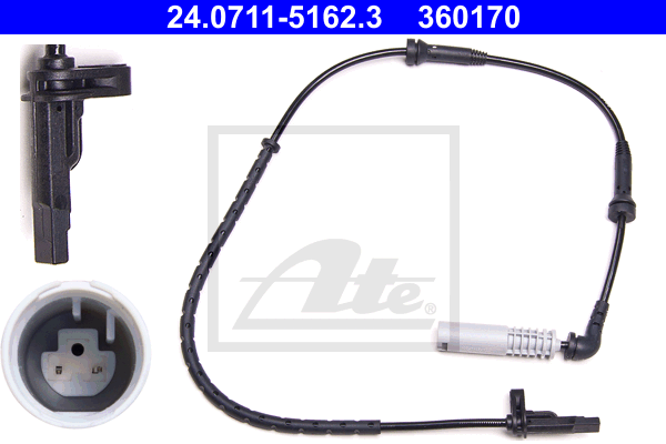 Capteur ABS ATE 24.0711-5162.3 (X1)