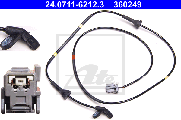 Capteur ABS ATE 24.0711-6212.3 (X1)