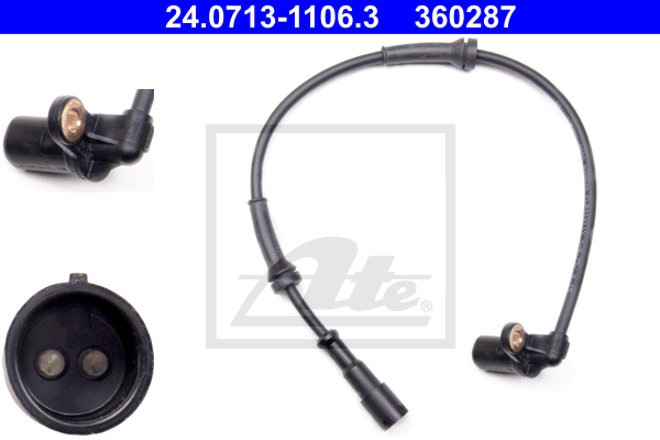 Capteur ABS ATE 24.0713-1106.3 (X1)