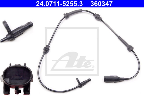 Capteur ABS ATE 24.0711-5255.3 (X1)