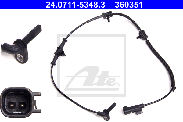 Capteur ABS ATE 24.0711-5348.3 (X1)