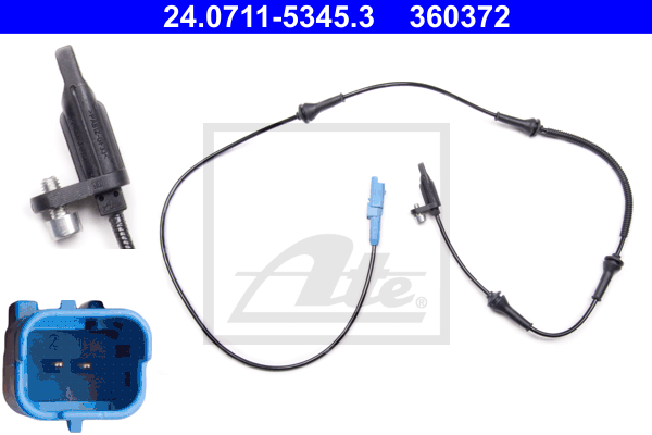 Capteur ABS ATE 24.0711-5345.3 (X1)