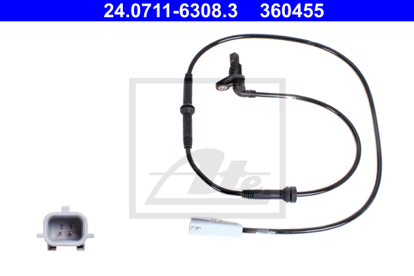 Capteur ABS ATE 24.0711-6308.3 (X1)