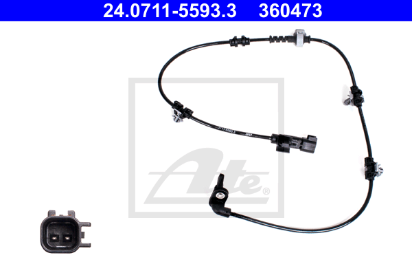 Capteur ABS ATE 24.0711-5593.3 (X1)