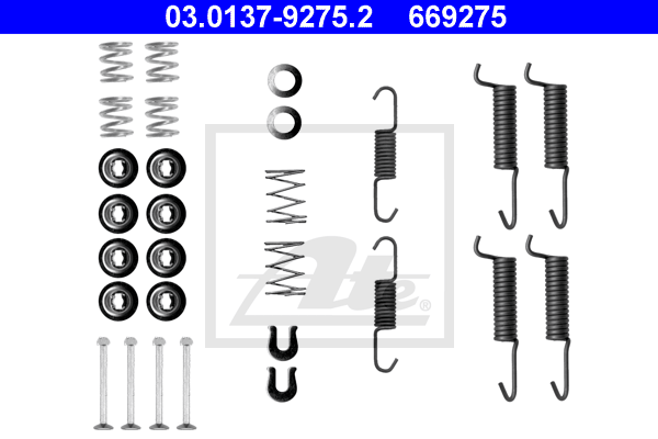 Kit d'accessoires mâchoires de frein de stationnement ATE 03.0137-9275.2 (X1)