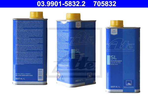 Liquide de frein ATE 03.9901-5832.2 (X1)