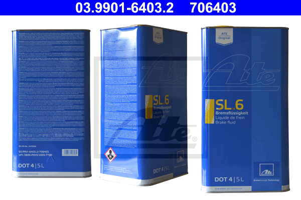 Liquide de frein ATE 03.9901-6403.2 (X1)