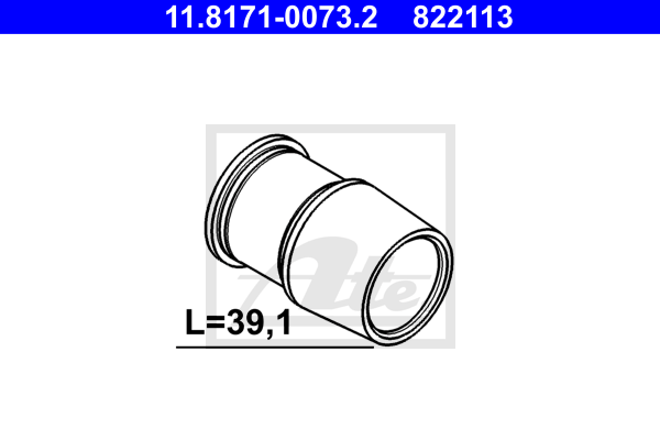 Vis de purge d'air de soupape et d'étrier de frein ATE 11.8171-0073.2 (X1)