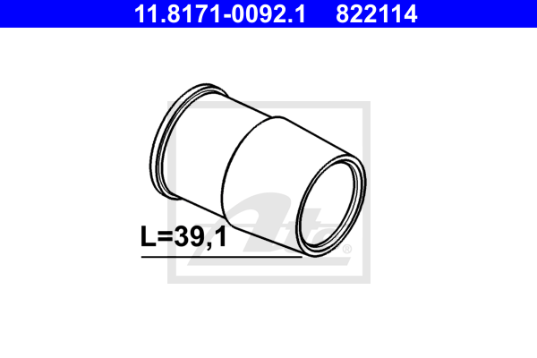 Vis de purge d'air de soupape et d'étrier de frein ATE 11.8171-0092.1 (X1)